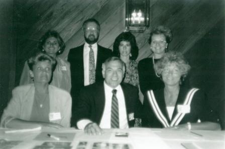 Left to right; Front- Vickie S Serey, Marvin E Bailey, Wanda K Knoll, Back- Vicki L Moody, Bob E Lorton, Jenny A Adams, Penny L Taylor
